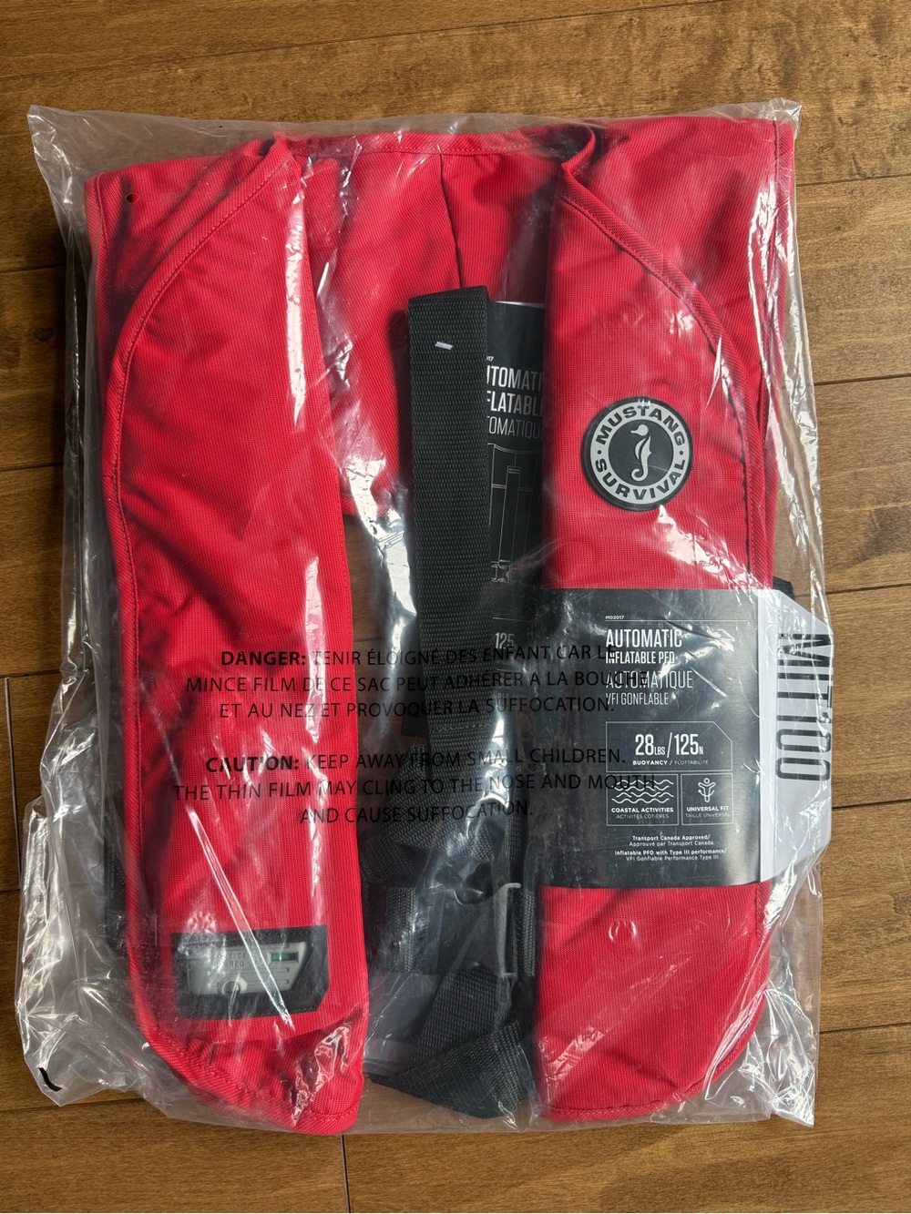 MIT 100 CONVERTIBLE A/M INFLATABLE PFD - Picture 3 of 5